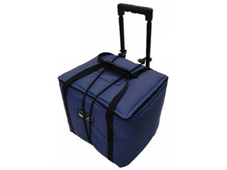 30 Litre Thermal Carry Bag with Trolley, 3 Separators and 6 Gel Packs (1 Litre)